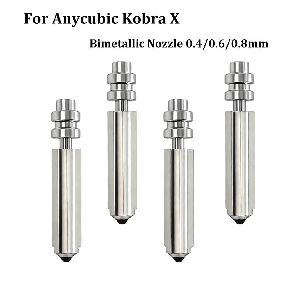 Hotend 0.4Mm - Для Anycubic Kobra X: цельные биметаллические