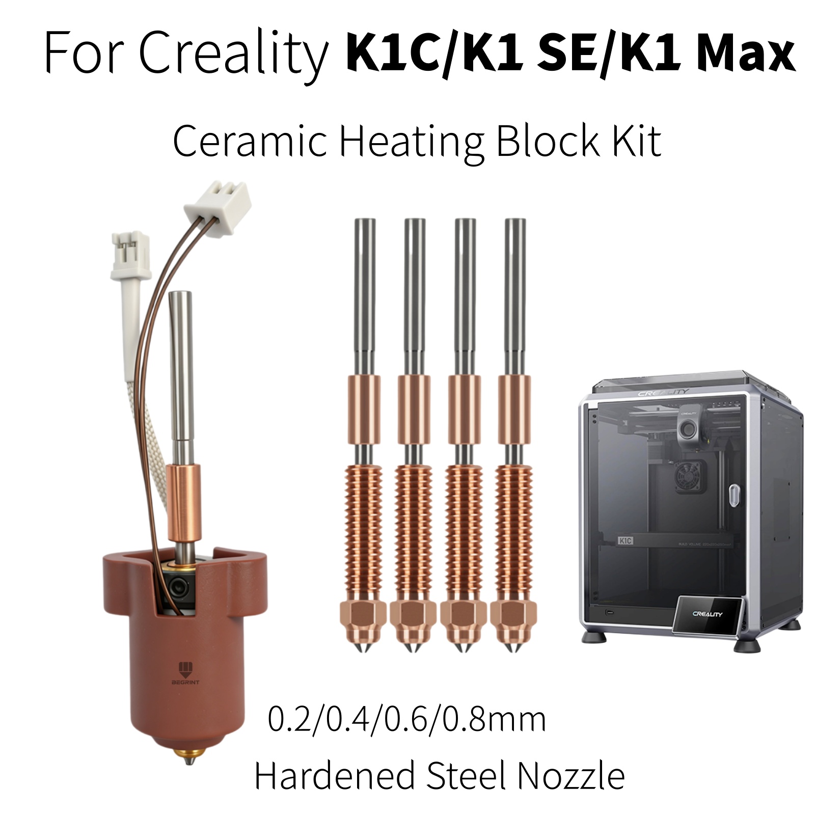 Hotend Assembly - Горячий элемент (хотэнд) для Creality K1C