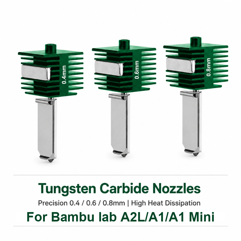 Nozzle Tungsten - Усовершенствованный интегрированный хотэнд для Bambu Lab