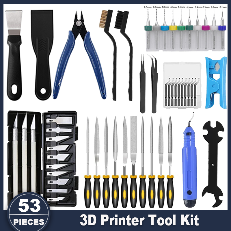 Fdm Printer - Набор инструментов для 3D-принтера, 53 предмета