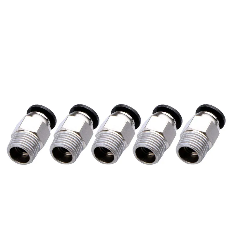 Bowden Tube - 10 шт./лот, быстроразъемный пневматический фитинг PC4-M6