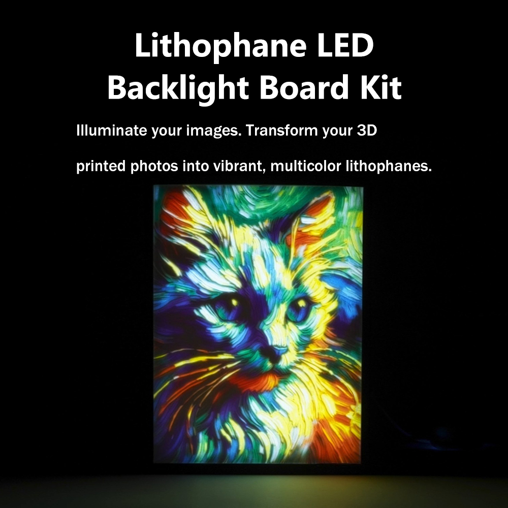 KC010 Lithophane CMYK PLAFilam – обзор и цена Fdm Printer