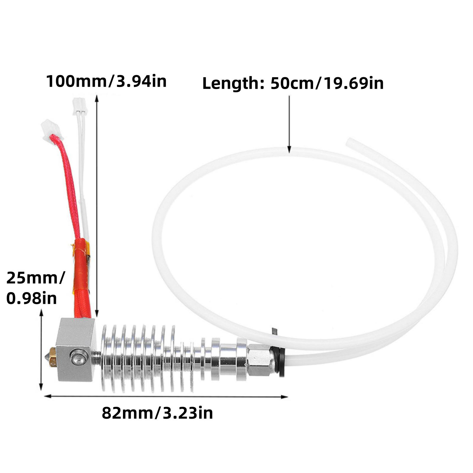 Комплект хотэнда V5 J-Head (1  – обзор и цена Hotend 0.4Mm