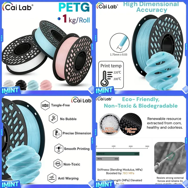 Филамент CaiLab PETG 1 кг, 1,7 – обзор и цена Fdm Printer