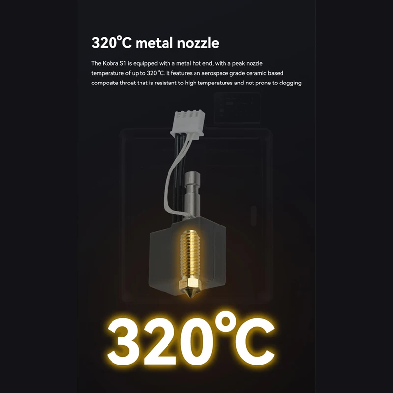 Для Anycubic Kobra S1 Hotend K – обзор и цена Hotend Assembly