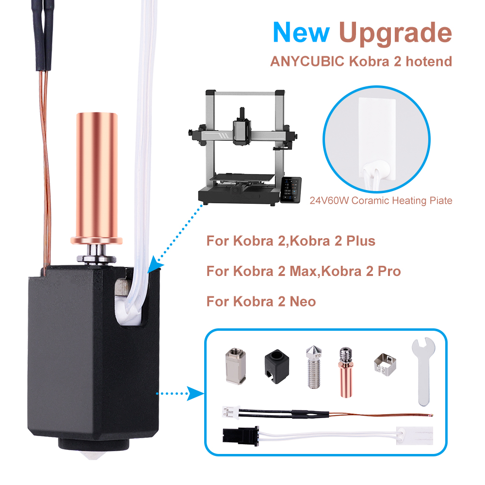 Комплект хотэнда для Anycubic  – обзор и цена Hotend Assembly
