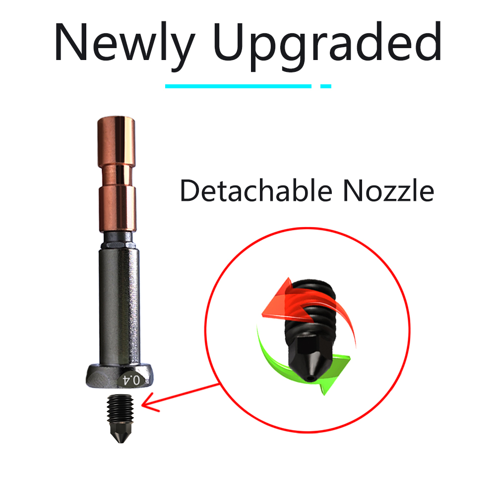Обновленное сопло для Anycubic – обзор и цена Hotend 0.4Mm