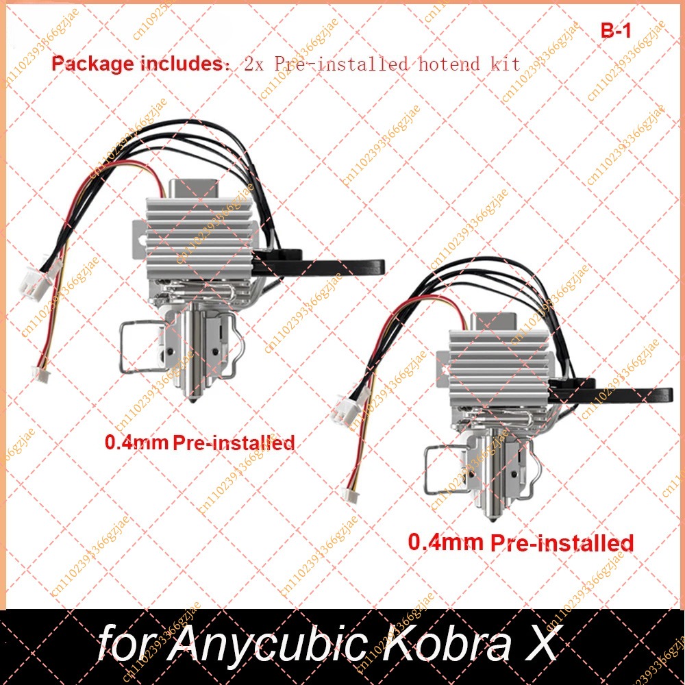Комплект предустановленного хо – обзор и цена Hotend 0.4Mm