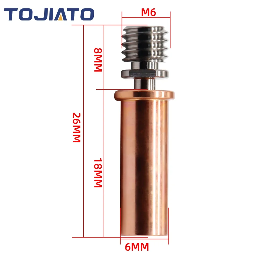 E3D V6 Титановый сплав, медь,  – обзор и цена Bowden Tube