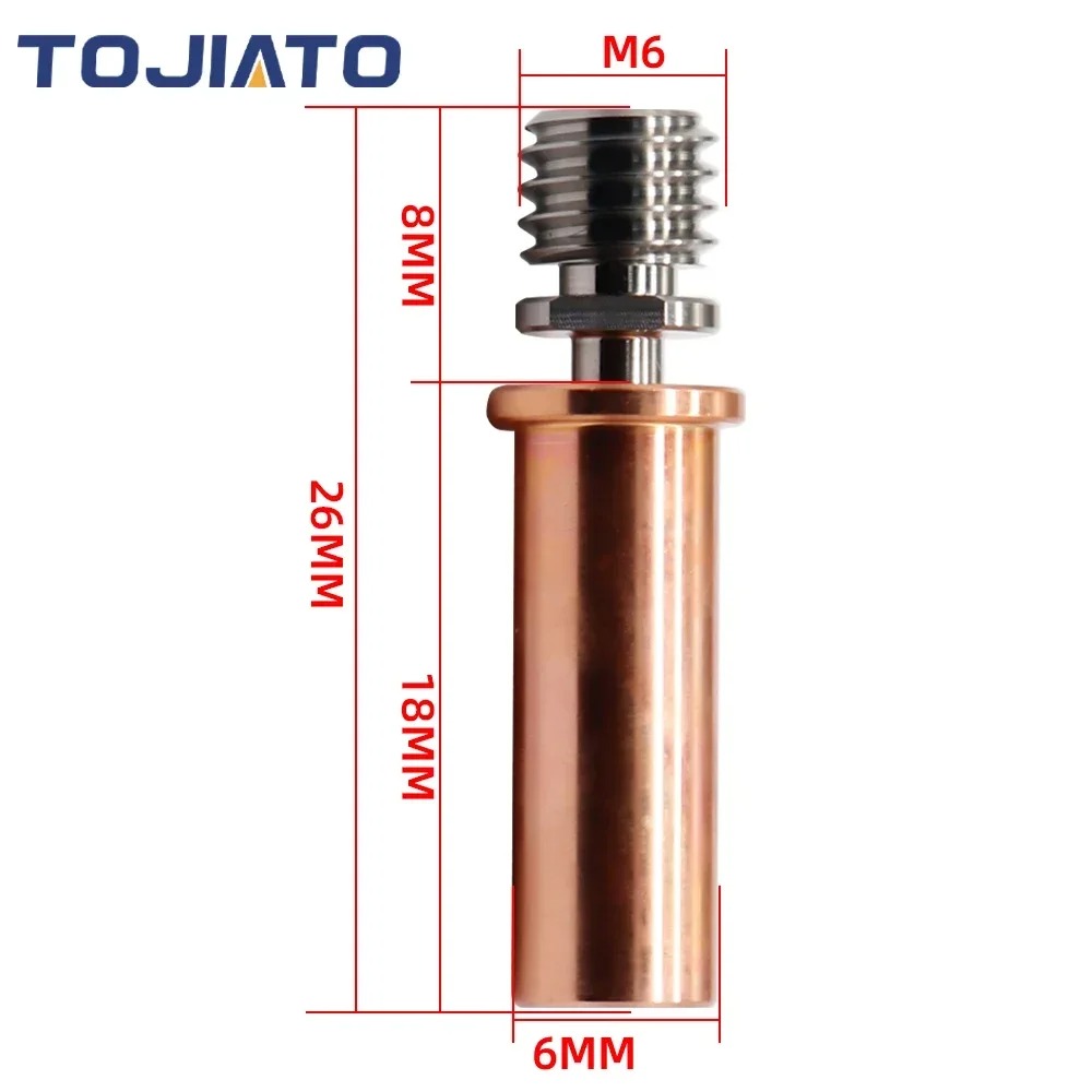 E3D V6 Титановый сплав, медь,  – обзор и цена Bowden Tube