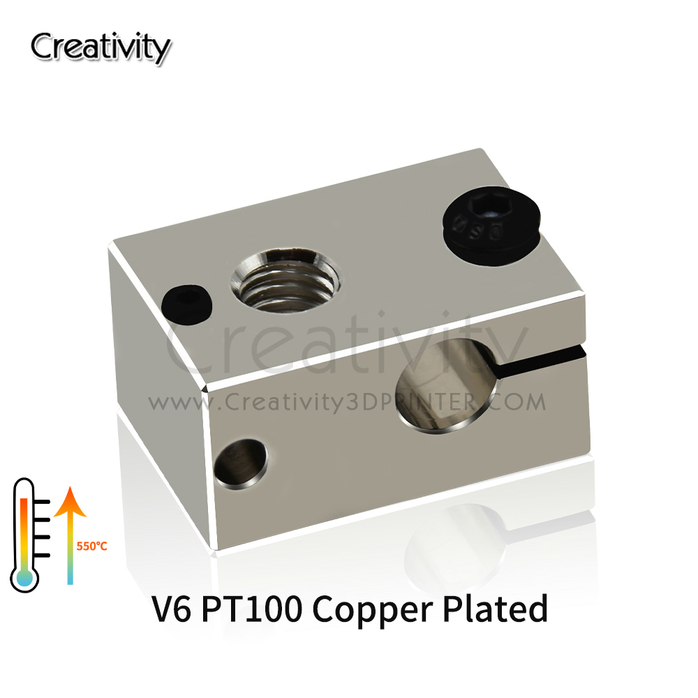 Нагревательный блок V6 PT100 и – обзор и цена Direct Drive Extruder