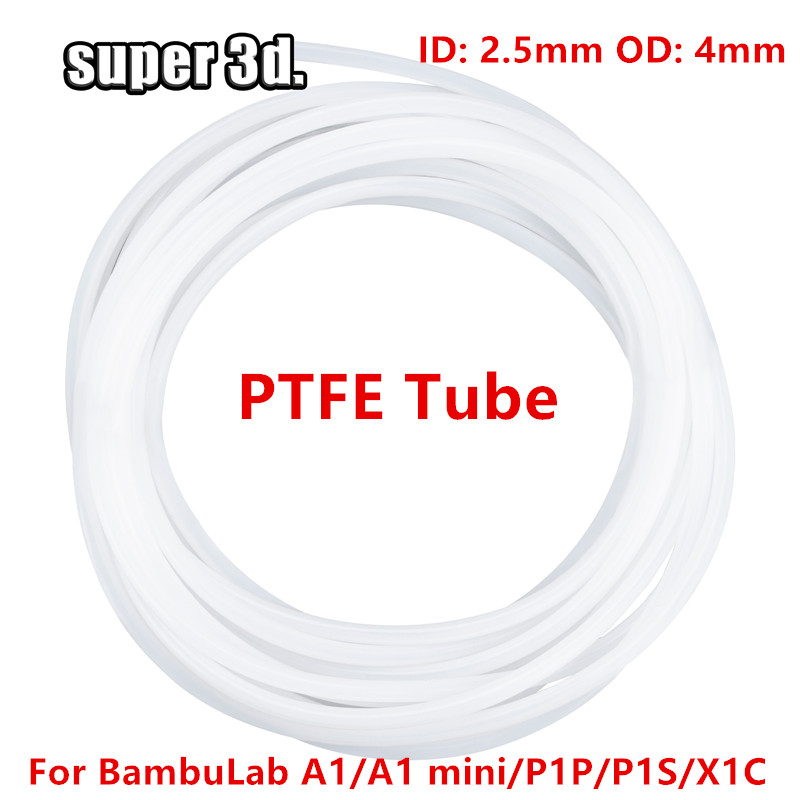 Трубка PTFE Bambu Lab 1/2/50 м – обзор и цена Direct Drive Extruder