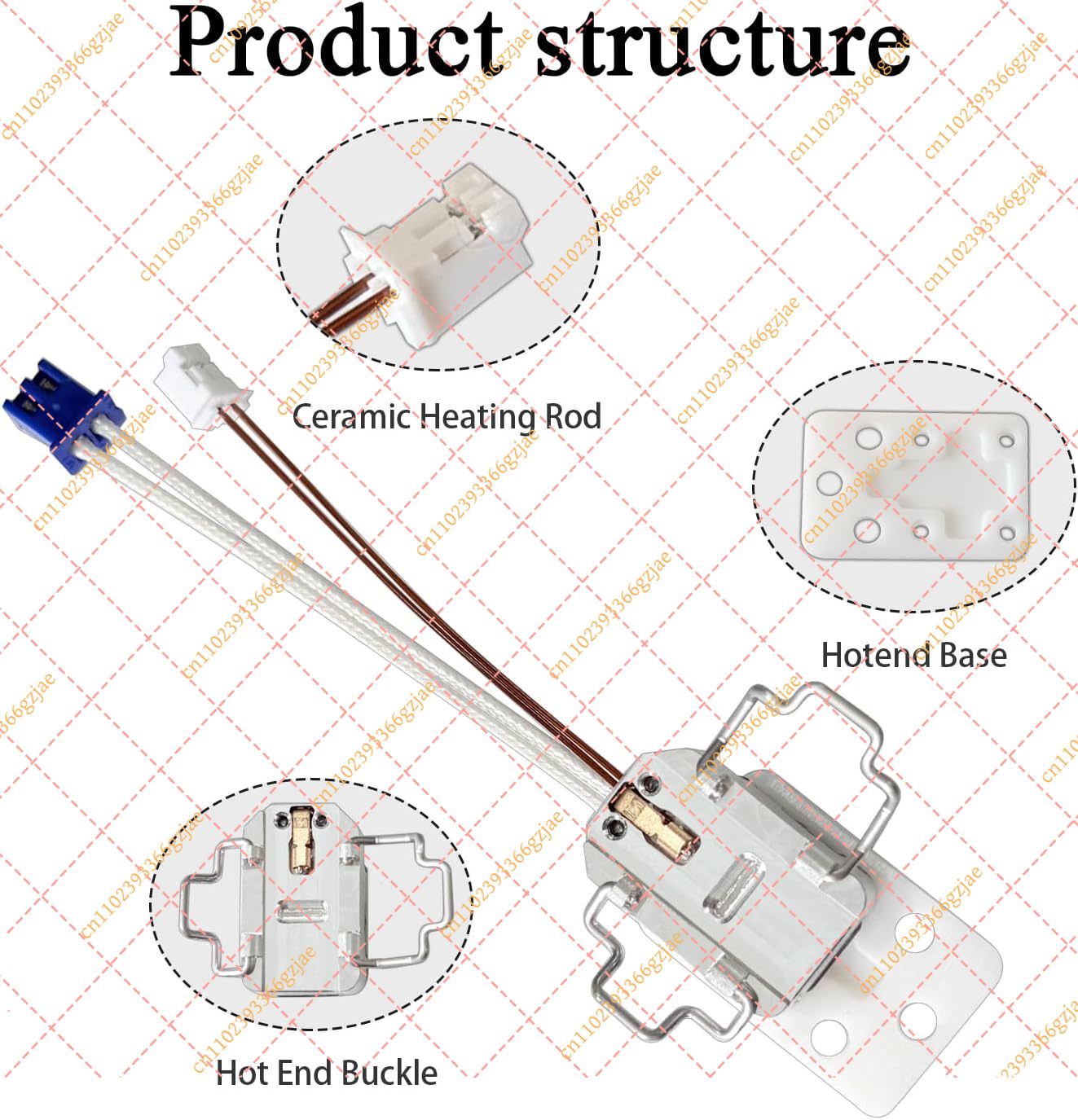 Комплект сопел и нагревательно – обзор и цена Hotend Assembly