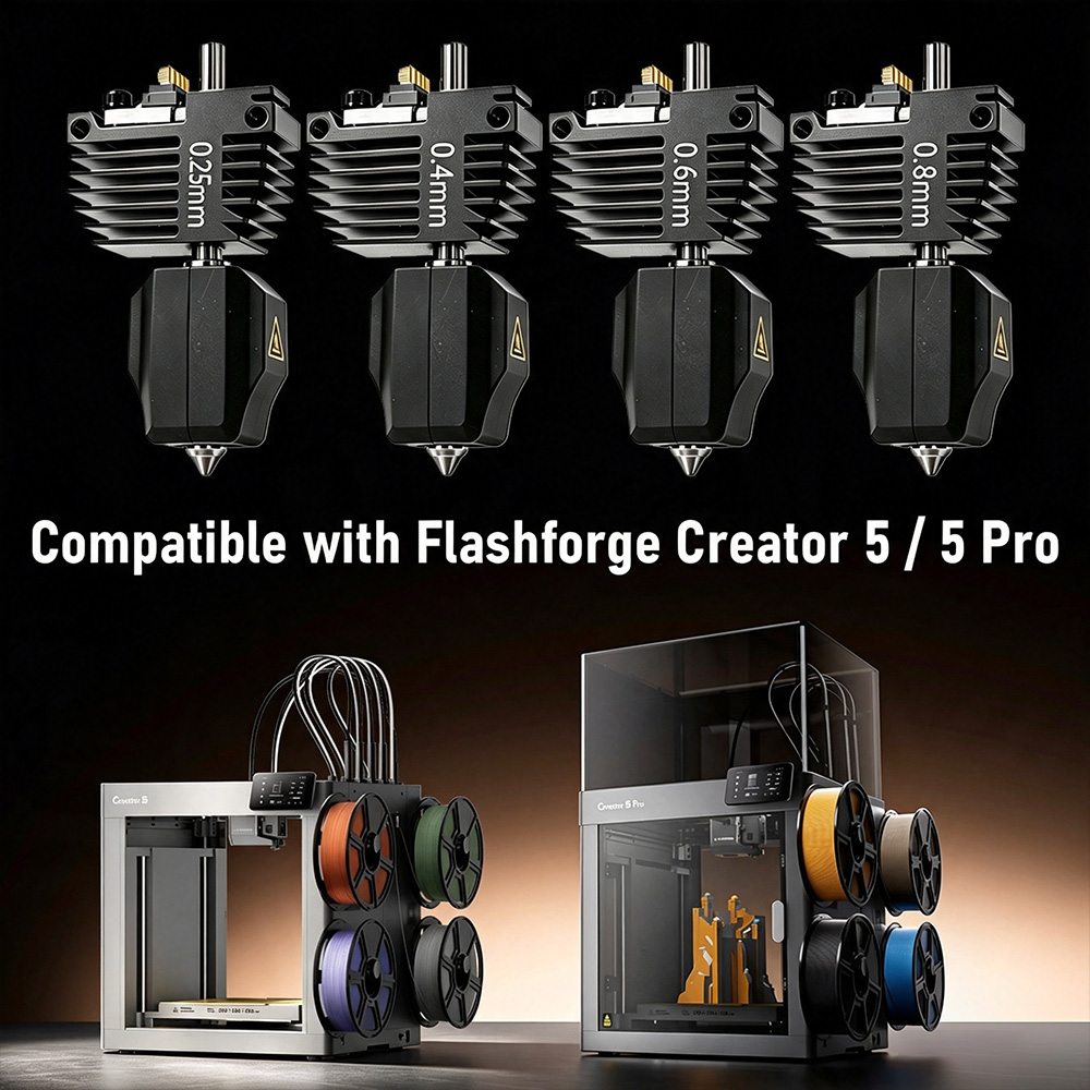 Хотэнд серии C5 для Flashforge – обзор и цена Printer Nozzle