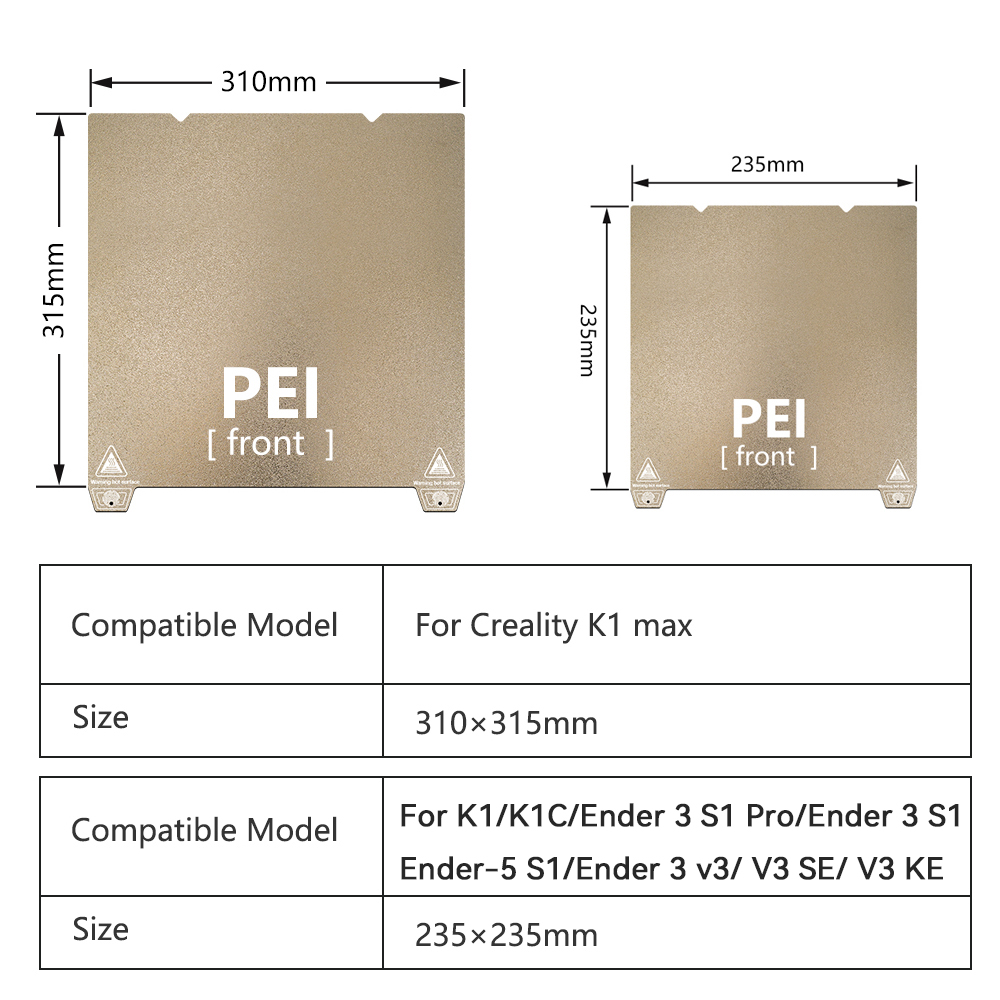 K1 Max Build Plate для Crealit – обзор и цена 3D Printer Bed