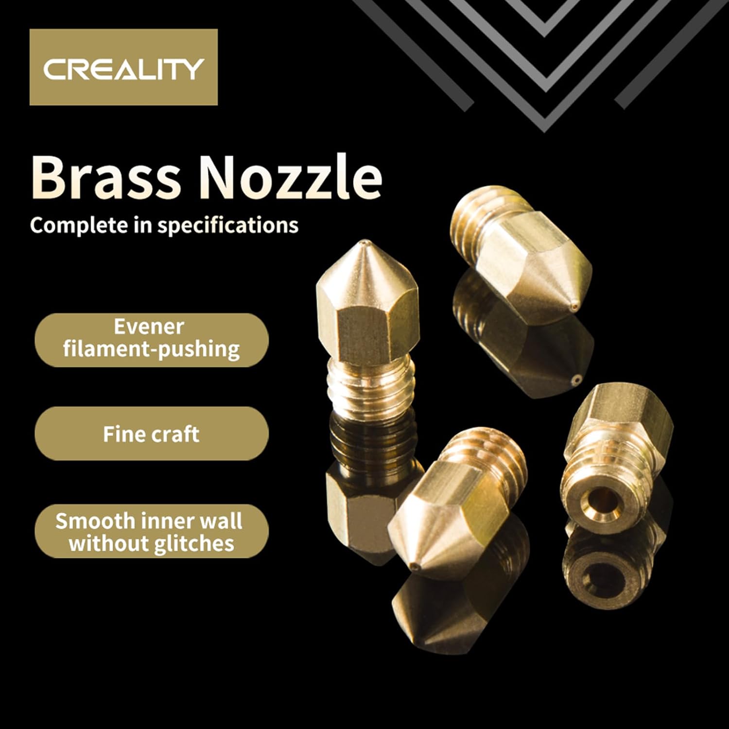 Оригинальные сопла Creality En – обзор и цена Hotend 0.4Mm