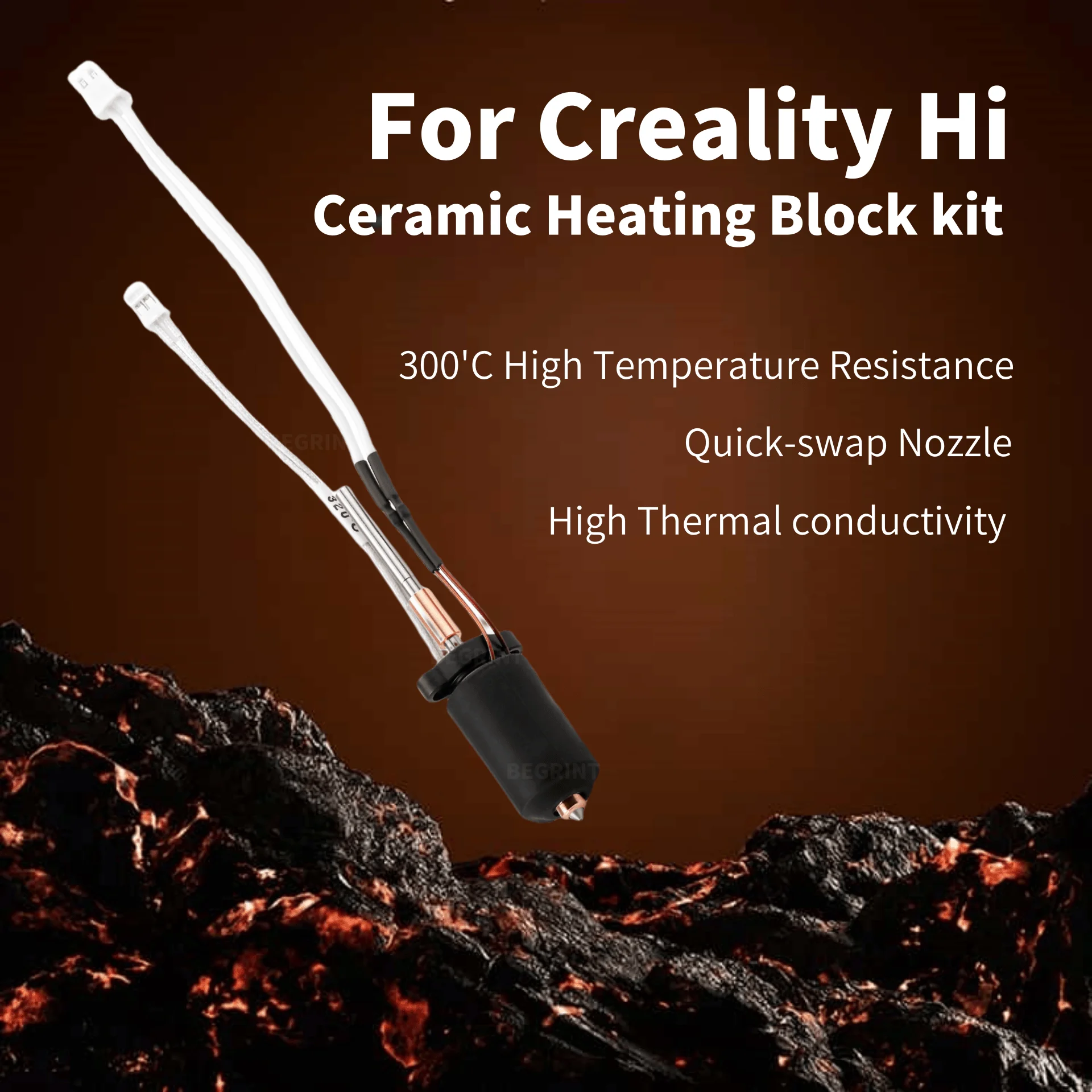 Высокотемпературный керамическ – обзор и цена Hotend Assembly