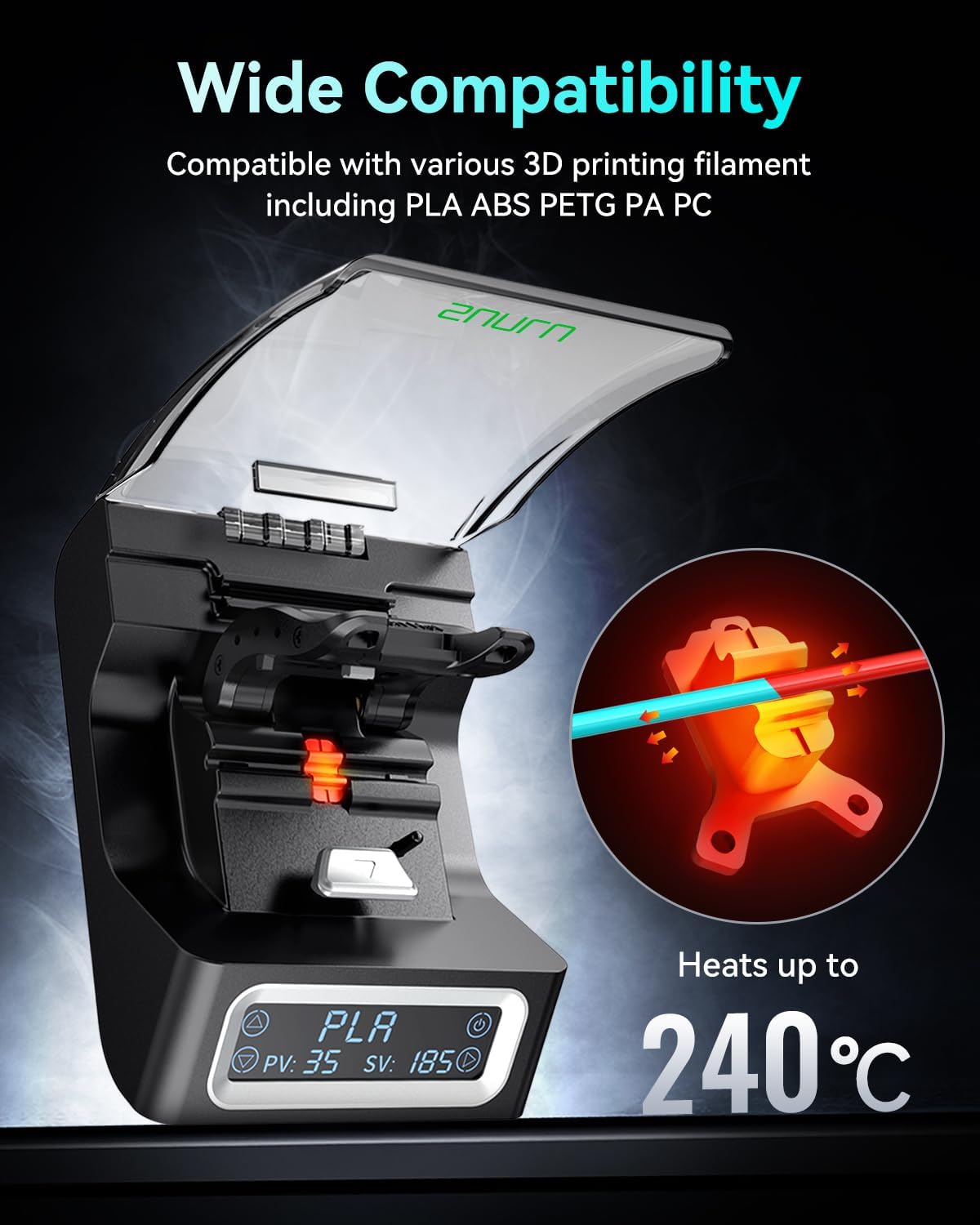 SUNLU FC01 Разъем нити, быстры – обзор и цена Abs Filament