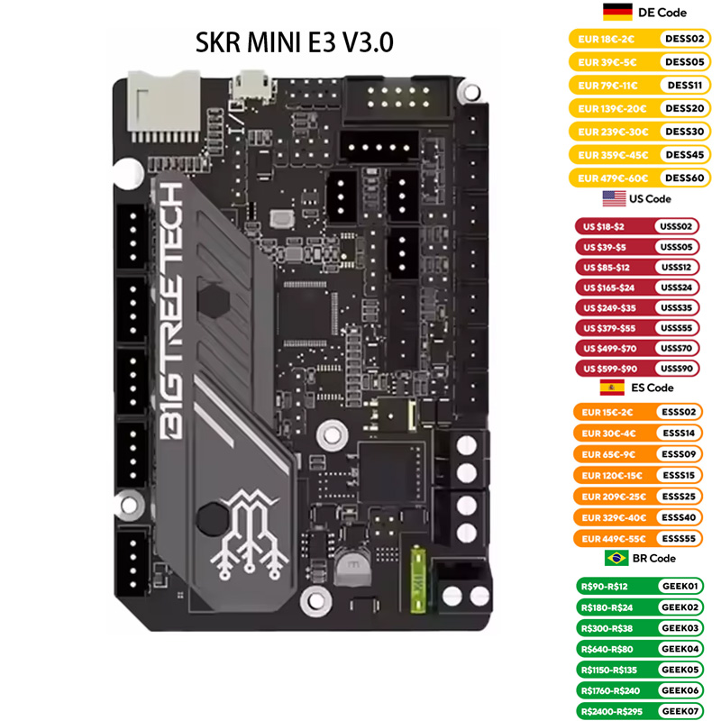 BIGTREETECH SKR MINI E3 V3.0 3 – обзор и цена Direct Drive Extruder