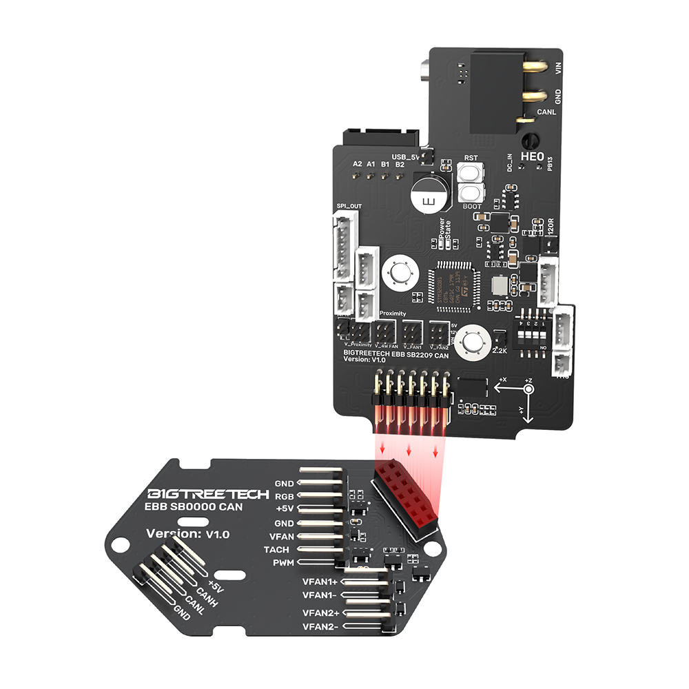 Плата BIGTREETECH EBB SB2209 C – обзор и цена Btt Skr Mini