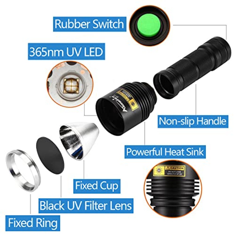 УФ-фонарь SV13 15 Вт 365 нм, п – обзор и цена Uv Resin