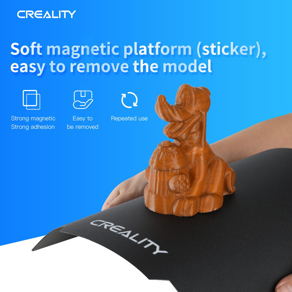 Мягкая магнитная наклейка Crea – обзор и цена 3D Printer Bed